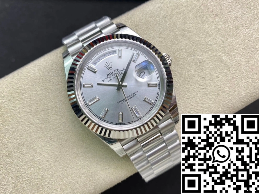 Date Rolex Day Dial EW Factory M228239-0003 Silver 1222
